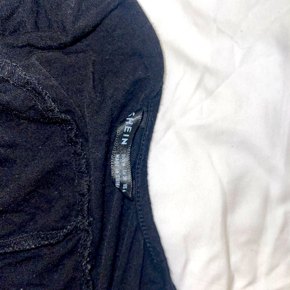 All Black Shein One Piece Jumpsuit !